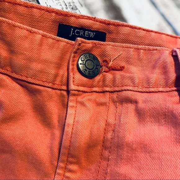 J. Crew | Shorts | Coral Denim | Hipslung | Womens | Size 8 - Picture 4 of 5